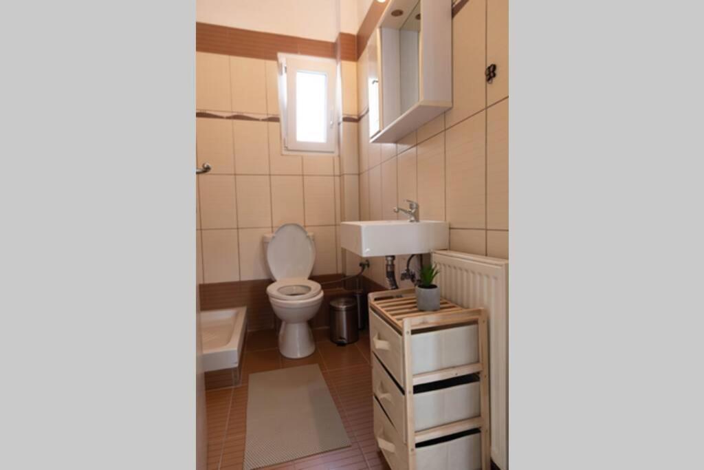 Port View House-Comfy Family Apartment-Panoramic View Неа-Перамос Экстерьер фото