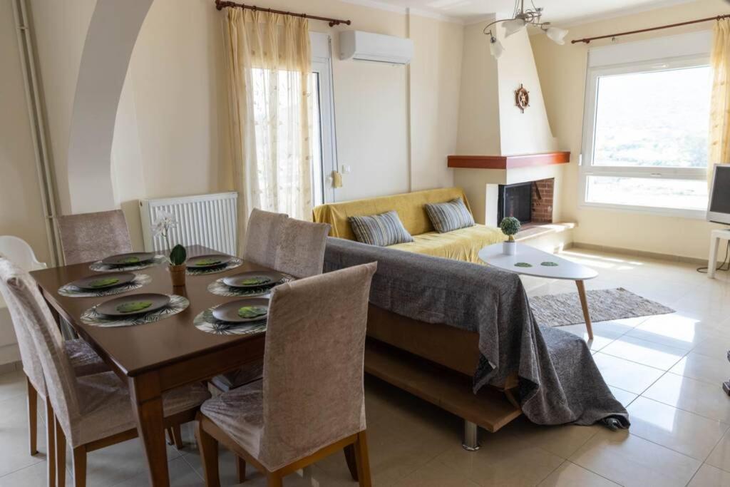 Port View House-Comfy Family Apartment-Panoramic View Неа-Перамос Экстерьер фото