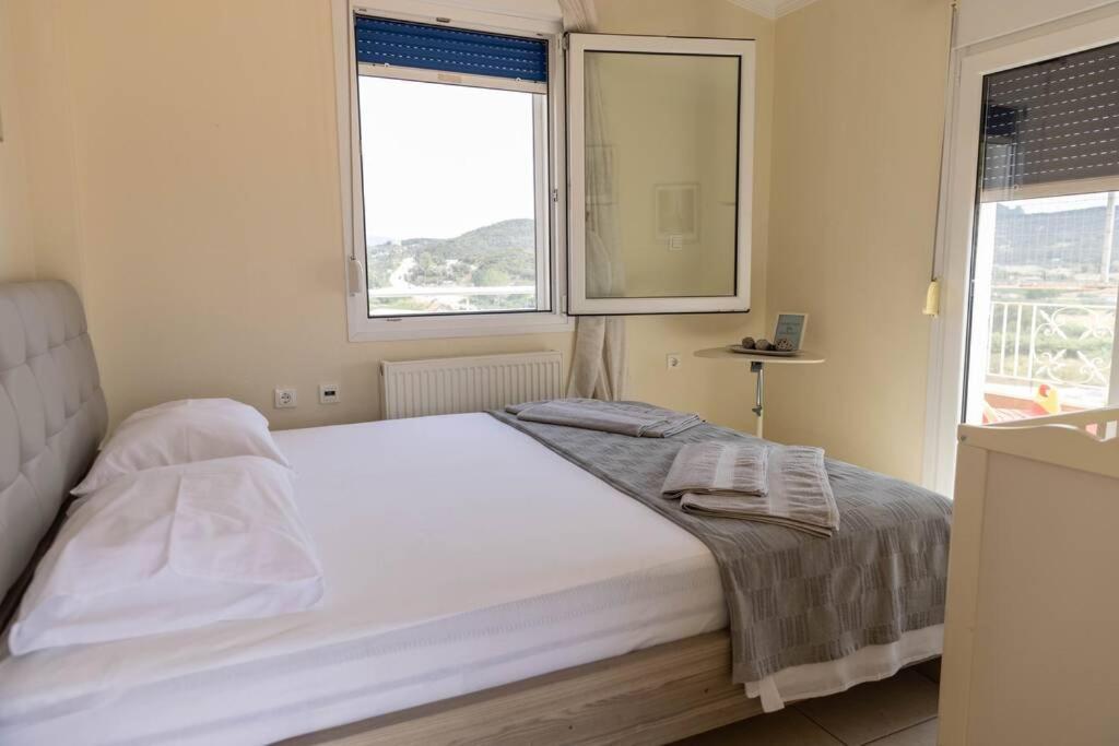 Port View House-Comfy Family Apartment-Panoramic View Неа-Перамос Экстерьер фото